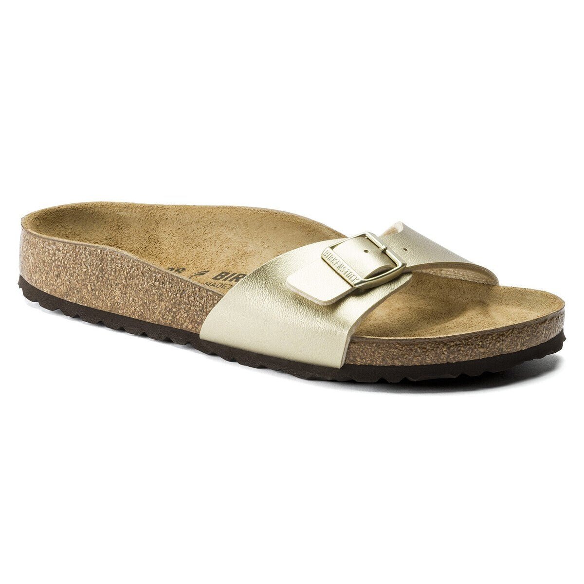 MADRID BIRK - Gold - SANDALS FACTORY