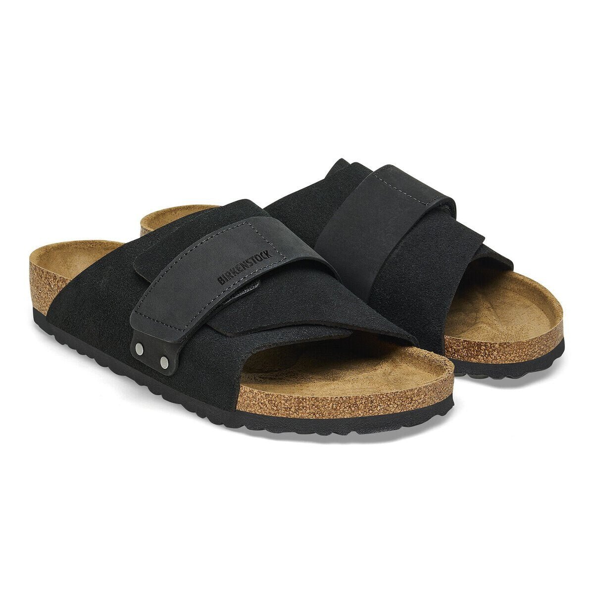 KYOTO BIRK - Black - SANDALS FACTORY