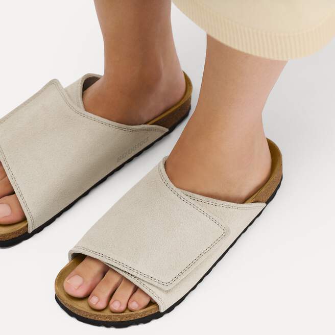 SOLANA BIRK - Oyster - SANDALS FACTORY