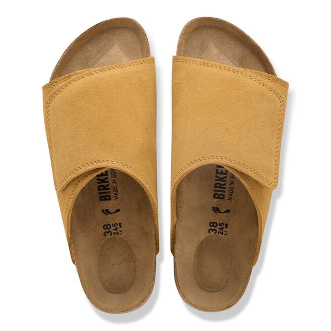 SOLANA BIRK - Cork Brown - SANDALS FACTORY