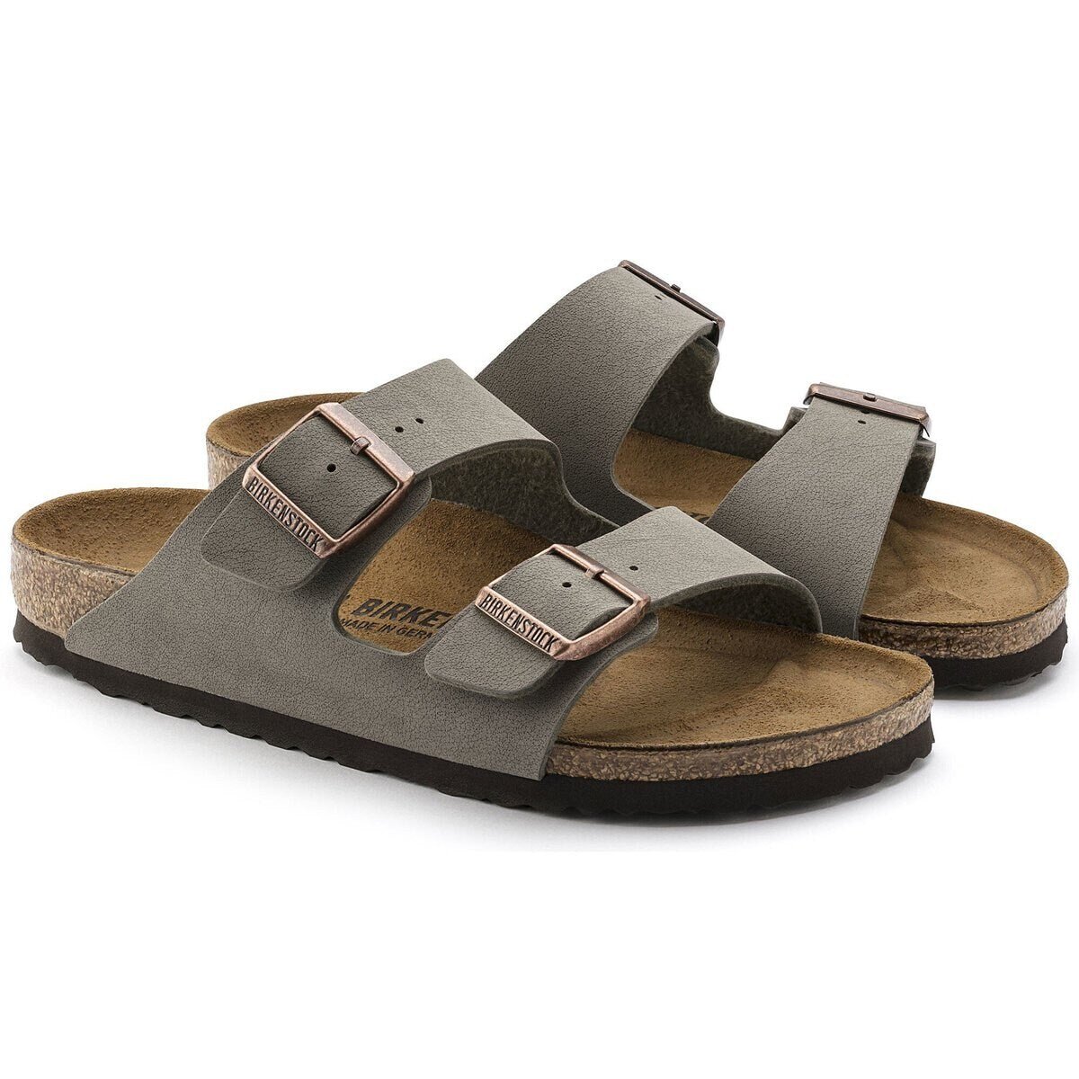 ARIZONA BIRK - Stone - SANDALS FACTORY