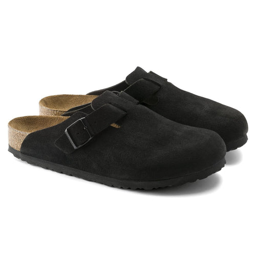 BOSTON BIRK - Black - SANDALS FACTORY