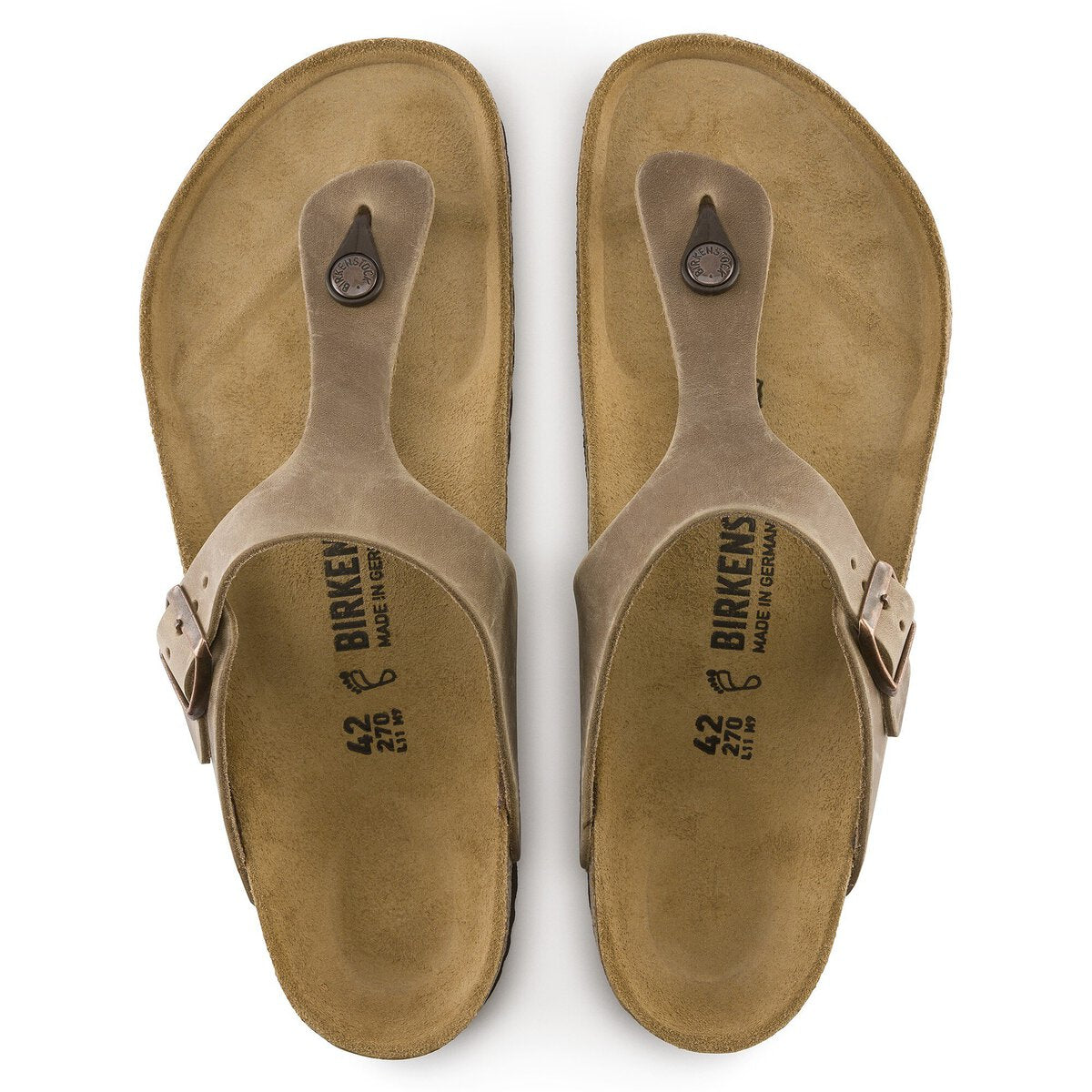 GIZEH BIRK - Tobacco Brown - image 2