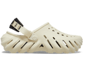 ECHO CROCS - Bone / Black - SANDALS FACTORY