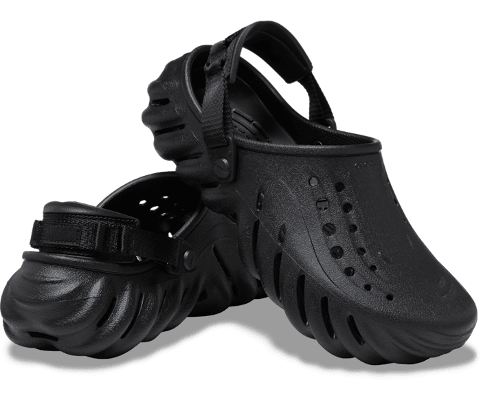 ECHO CROCS - Black - SANDALS FACTORY